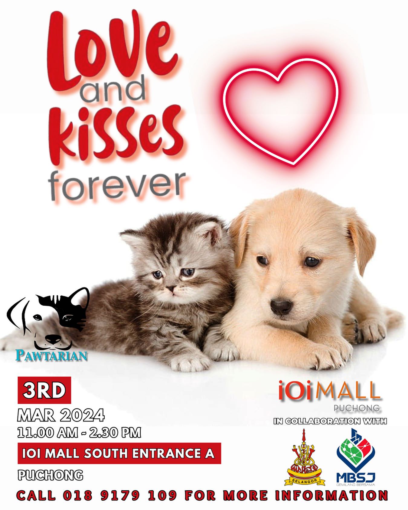 Love and kisses forever