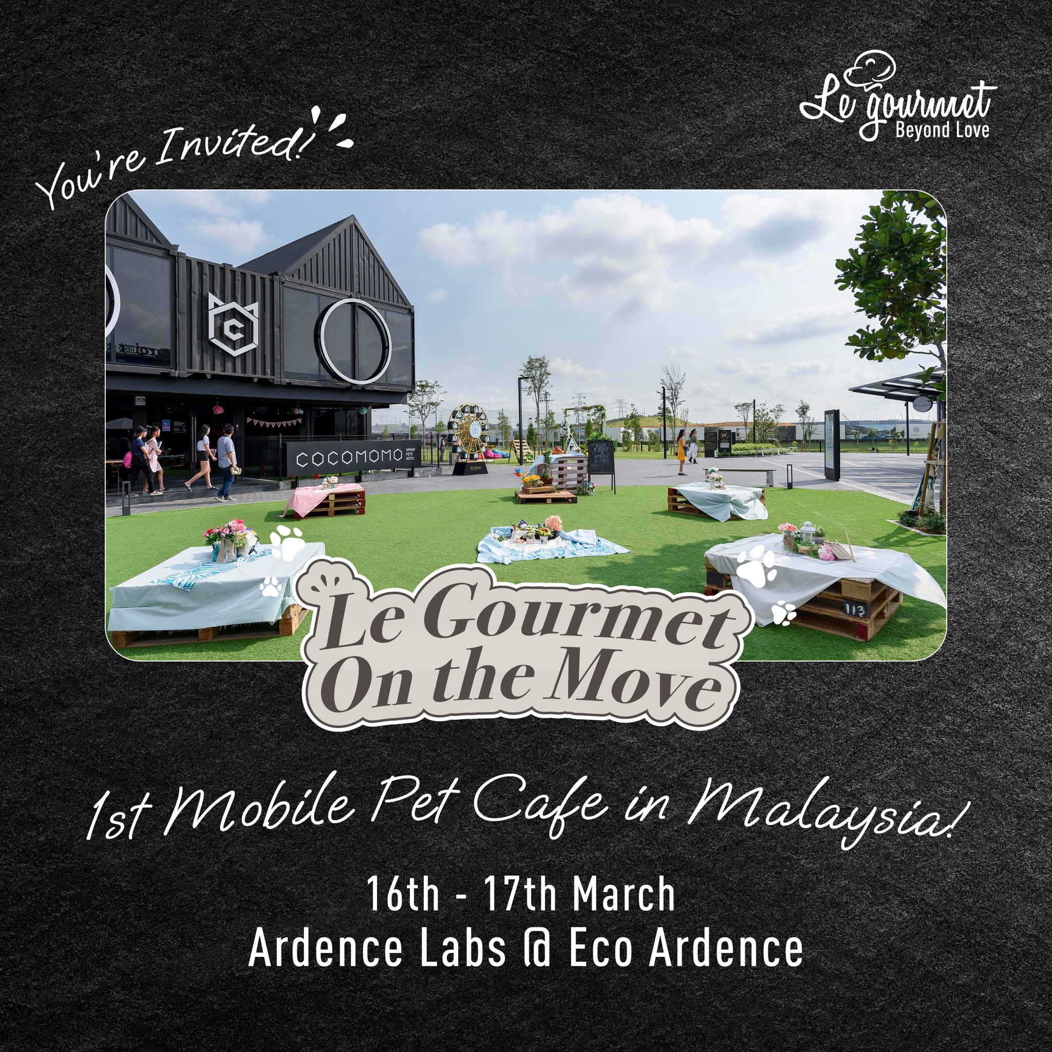 Le Gourmet on the Move